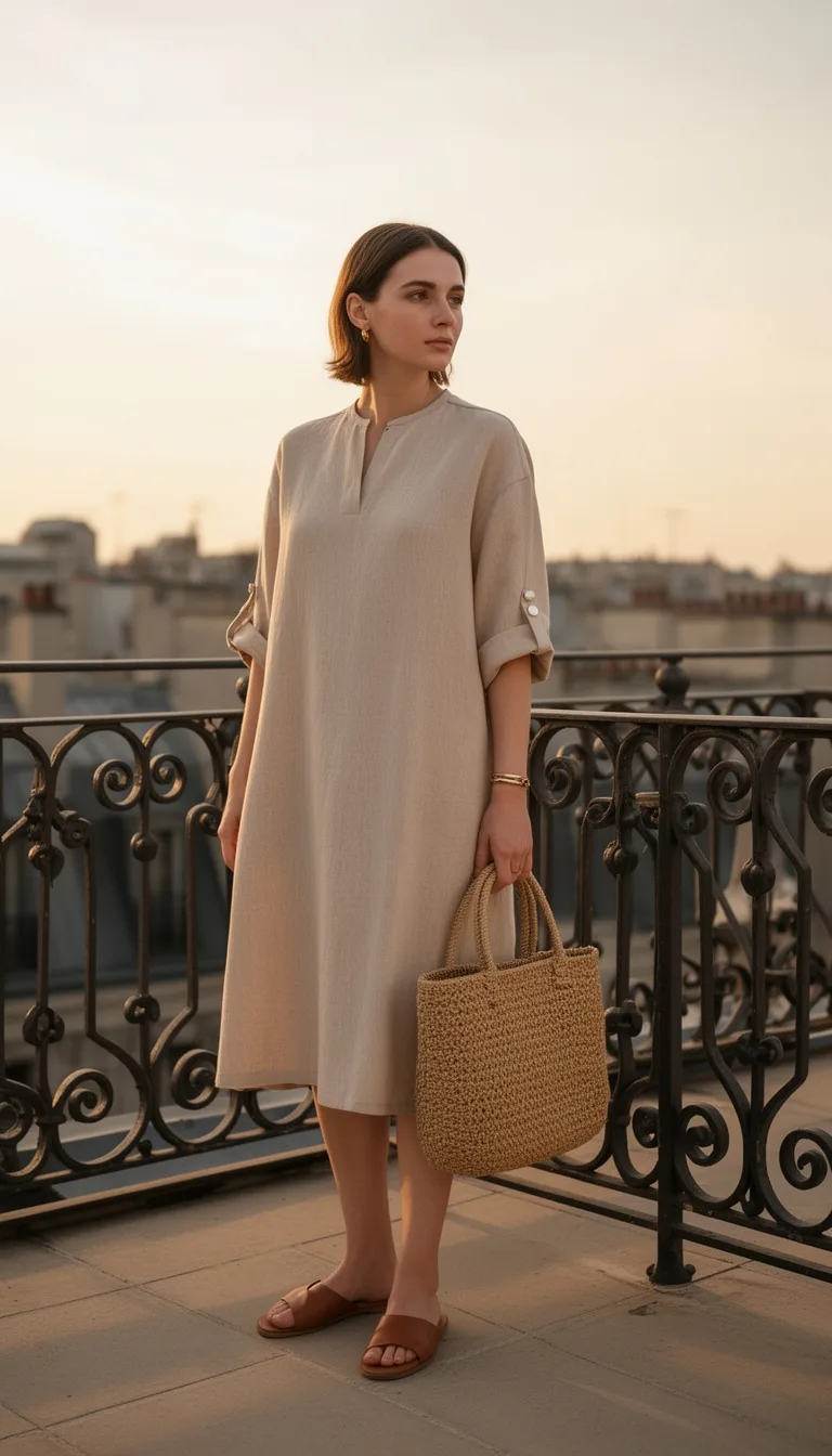 effortless linen wardrobe cornerstone