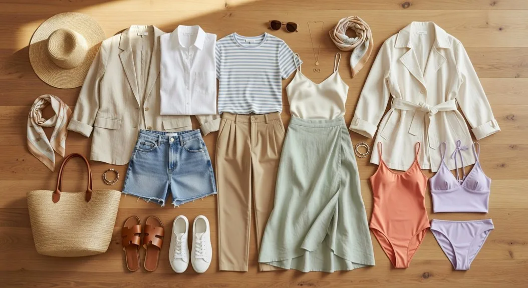 summer mix and match outfits
