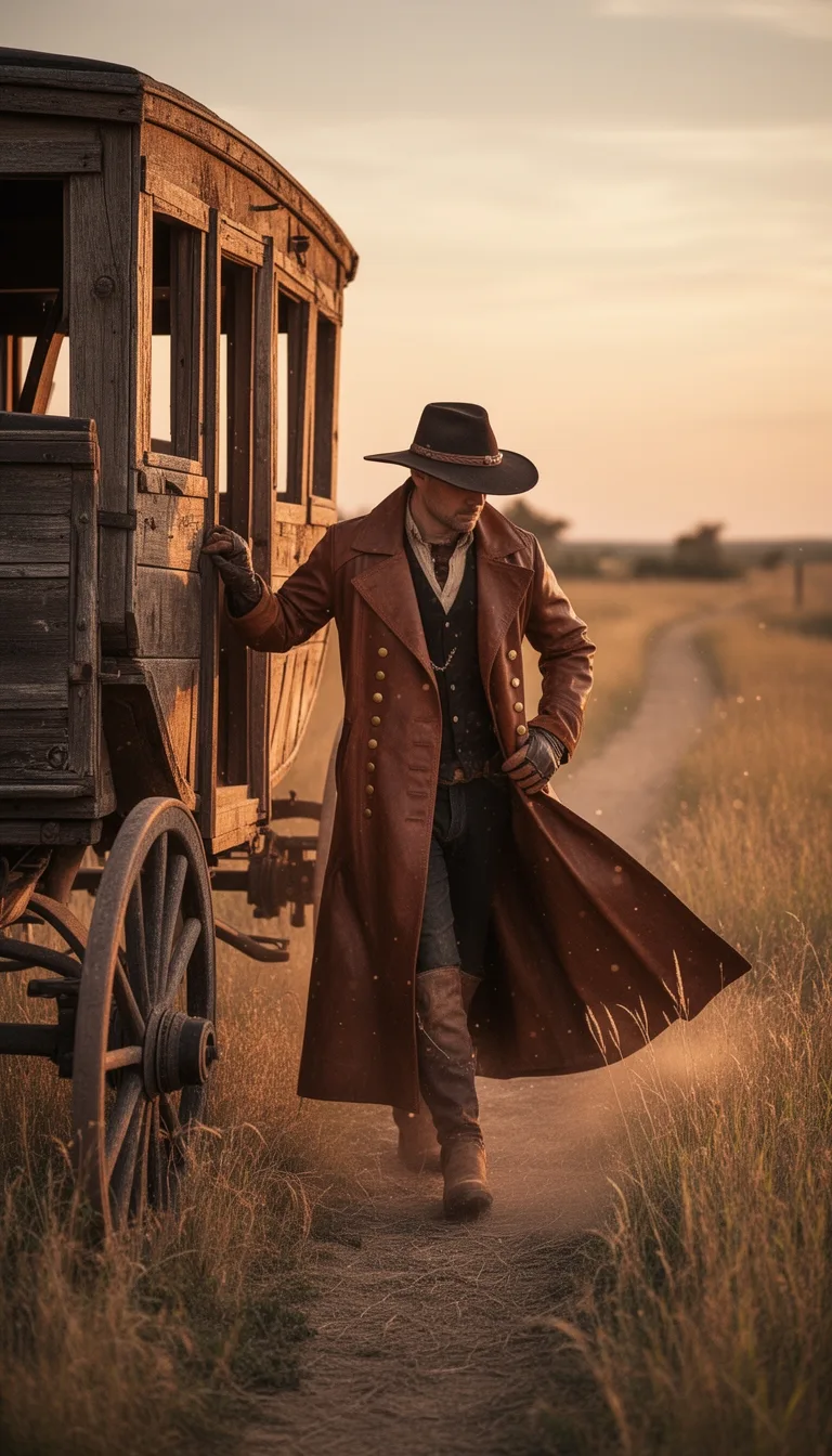 long flowing duster coats