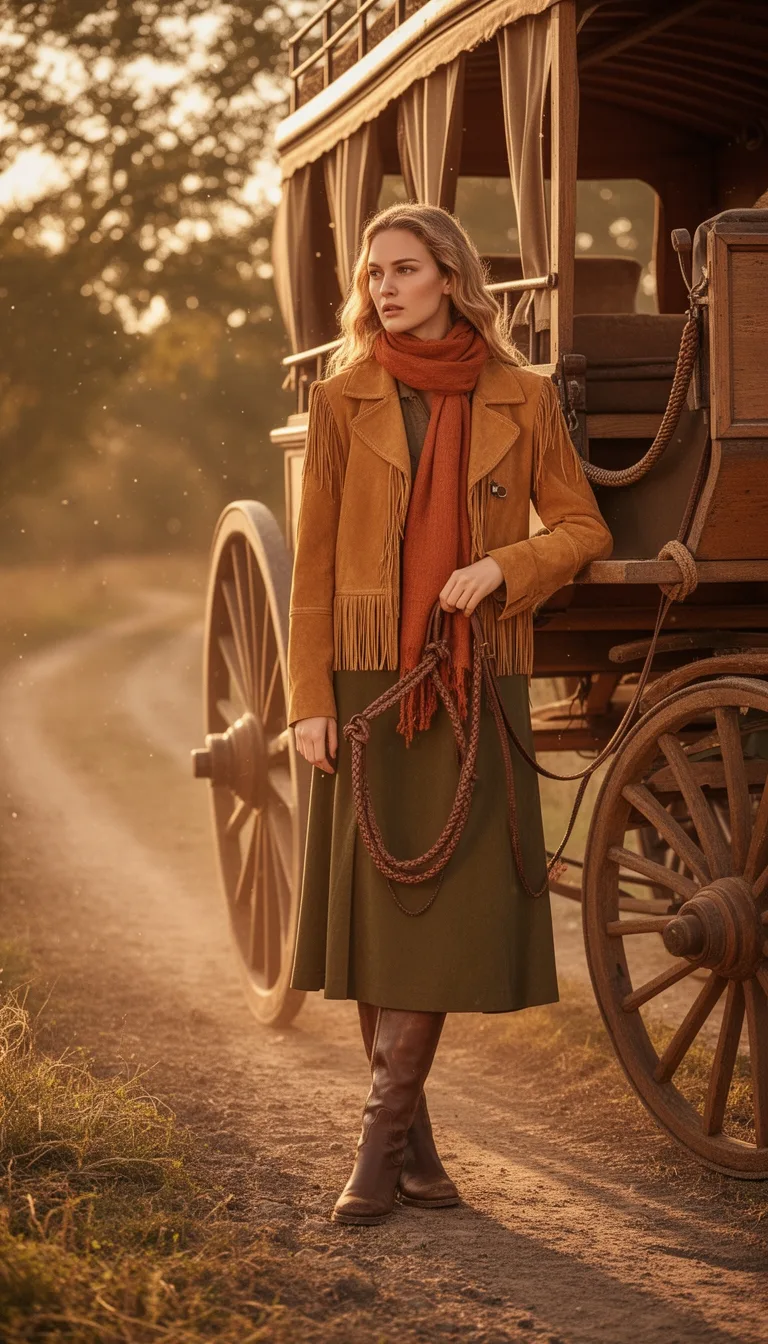 suede and earthy accents