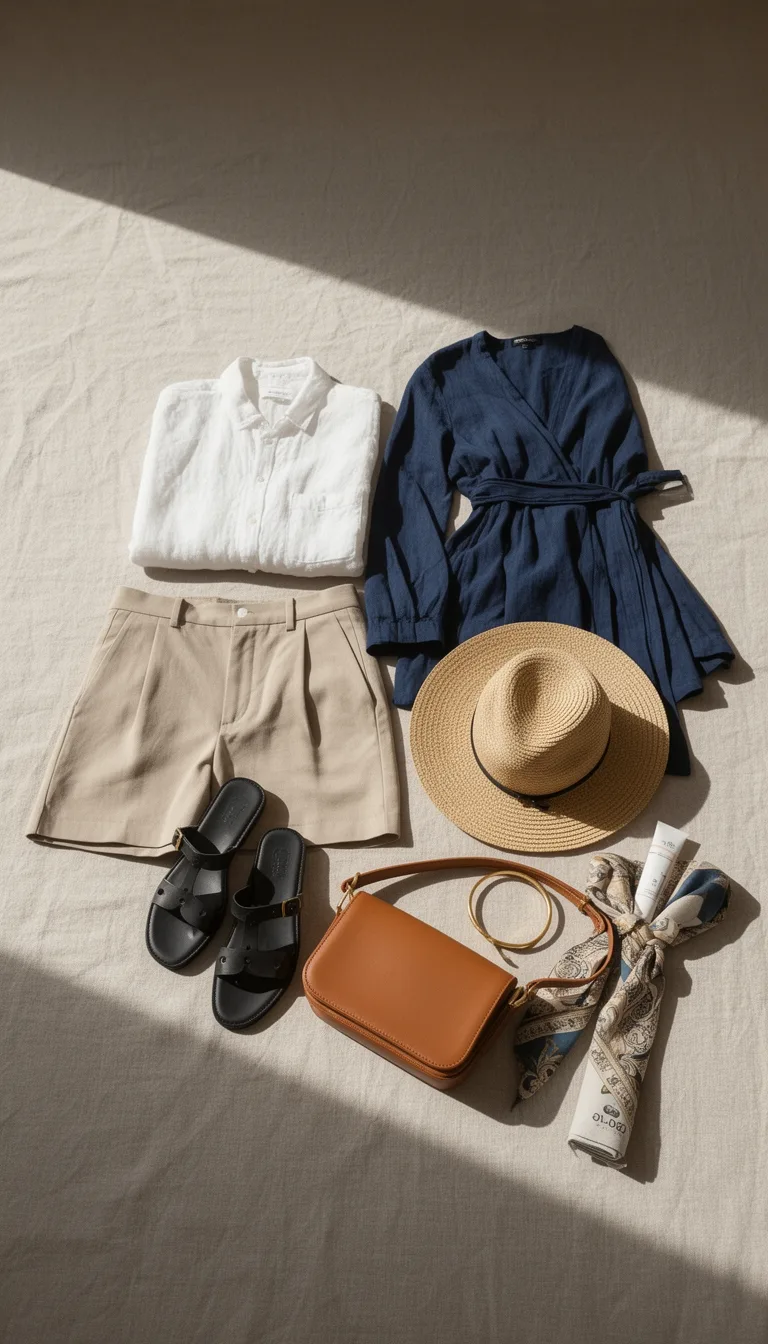 lightweight versatile travel wardrobe
