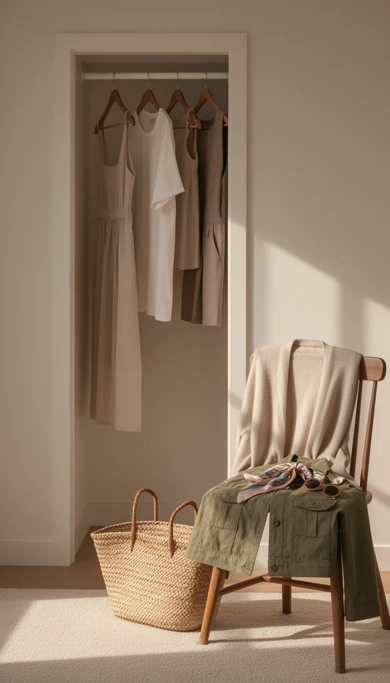 neutral breathable summer layers