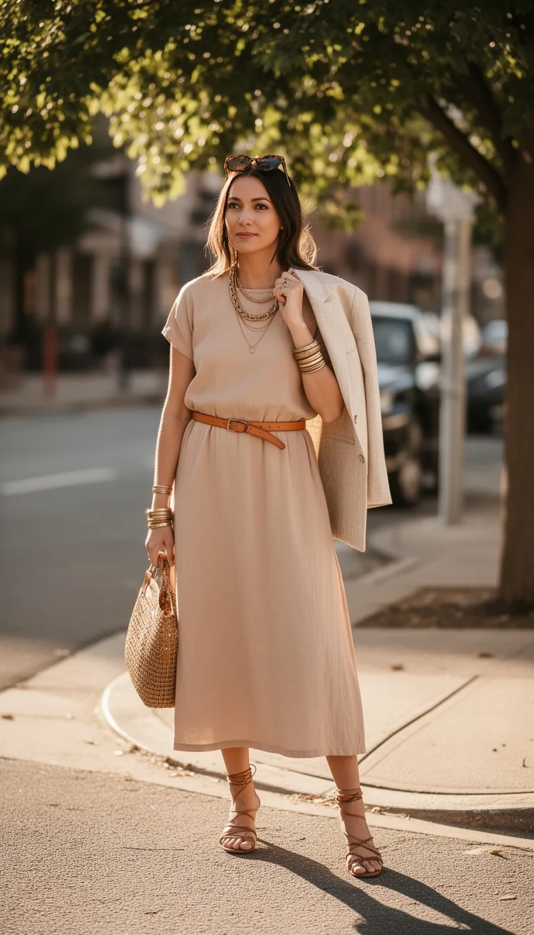 versatile layered summer attire