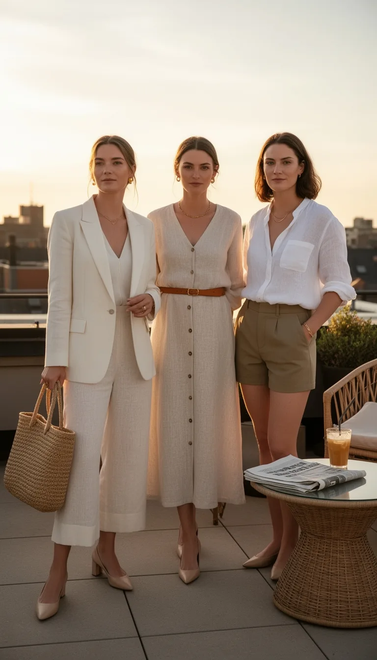 cool polished linen essentials