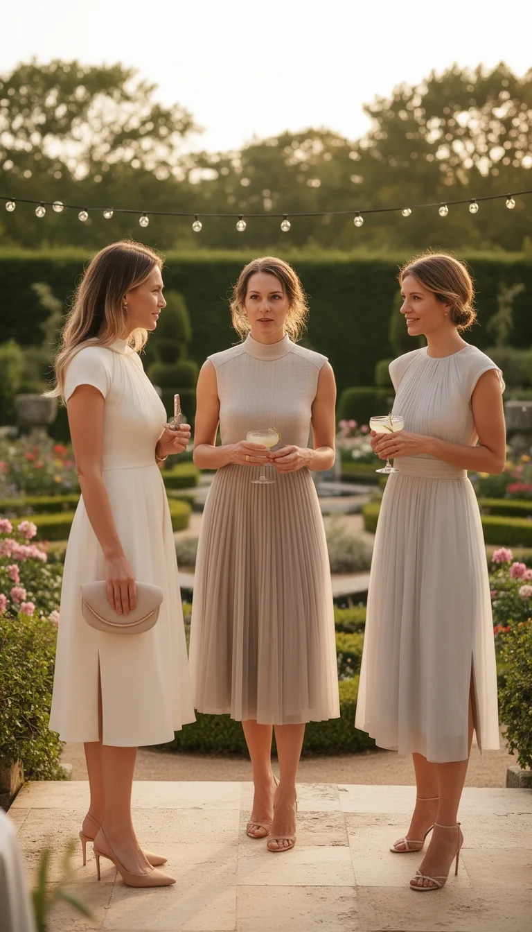 breathable formal neckline options