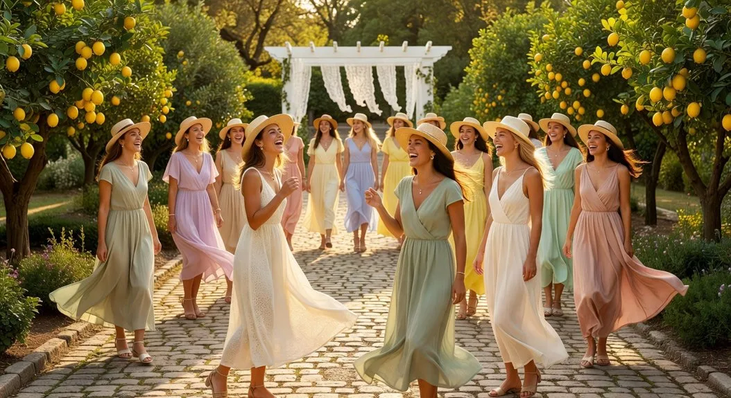 lightweight summer wedding attire