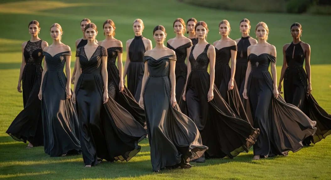 elegant timeless summer formal