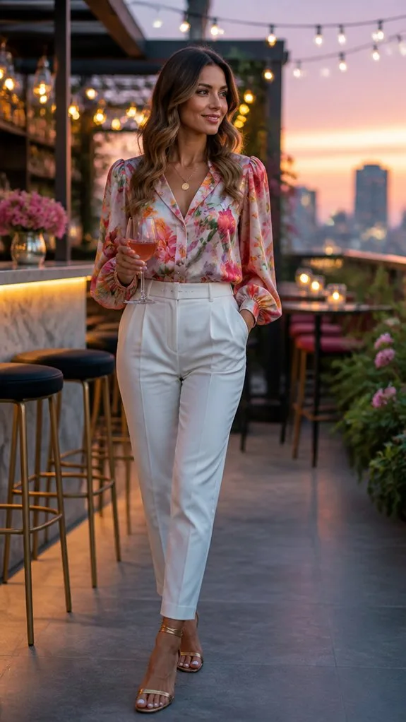 bold print neutral contrast