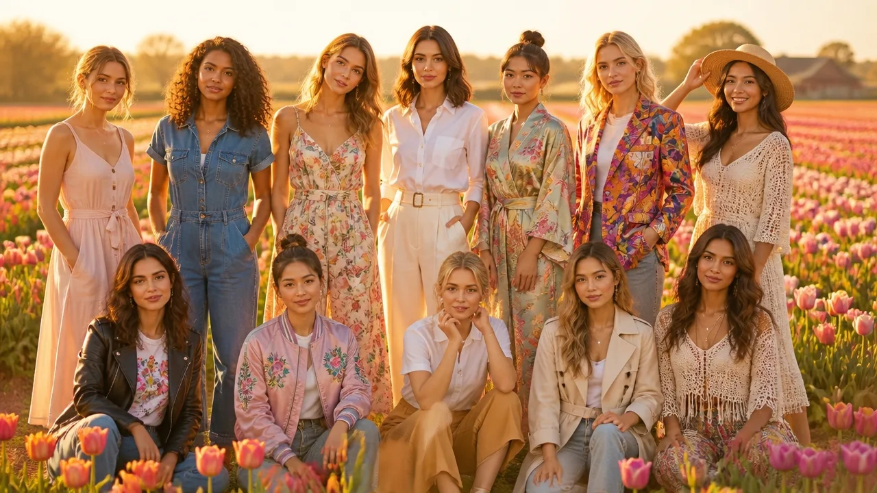 spring floral occasion attire