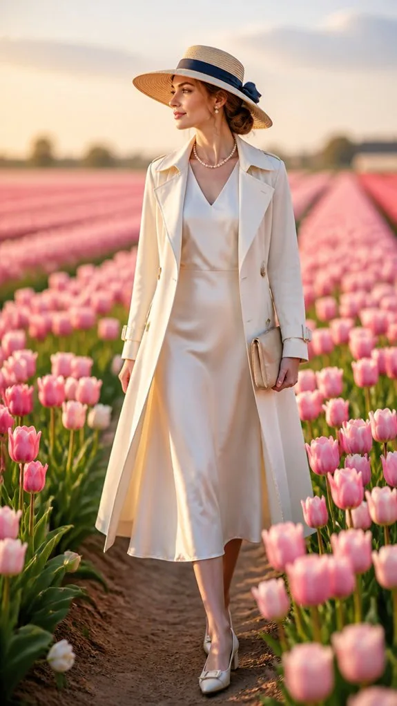 tailored linen polished florals