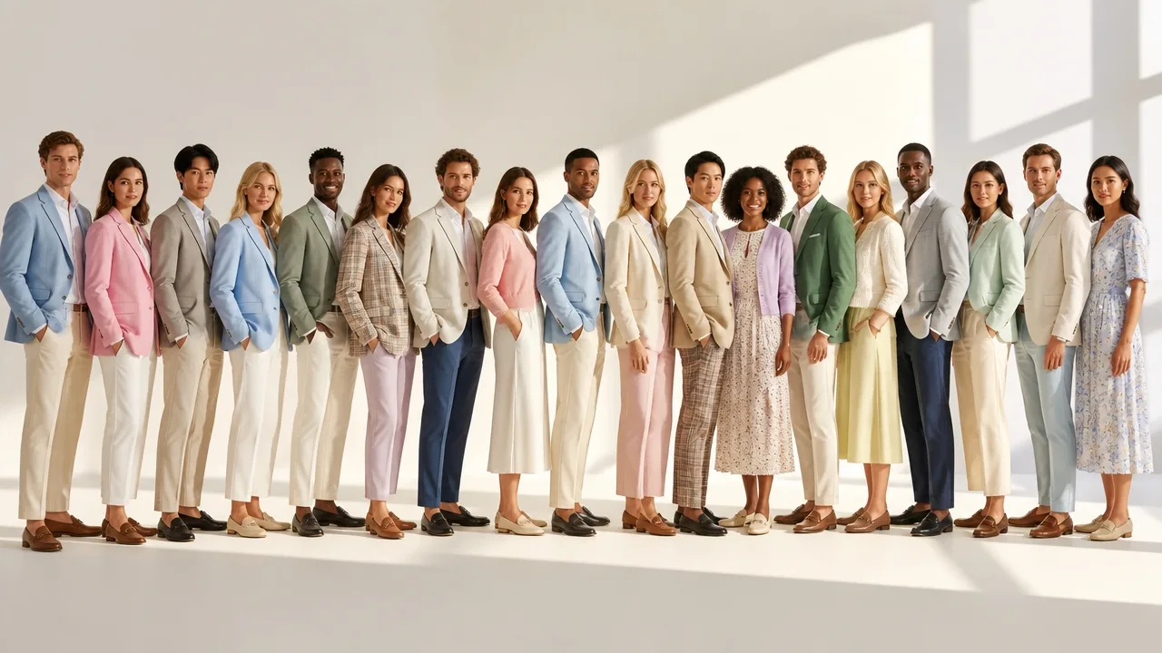 business casual spring wardrobe