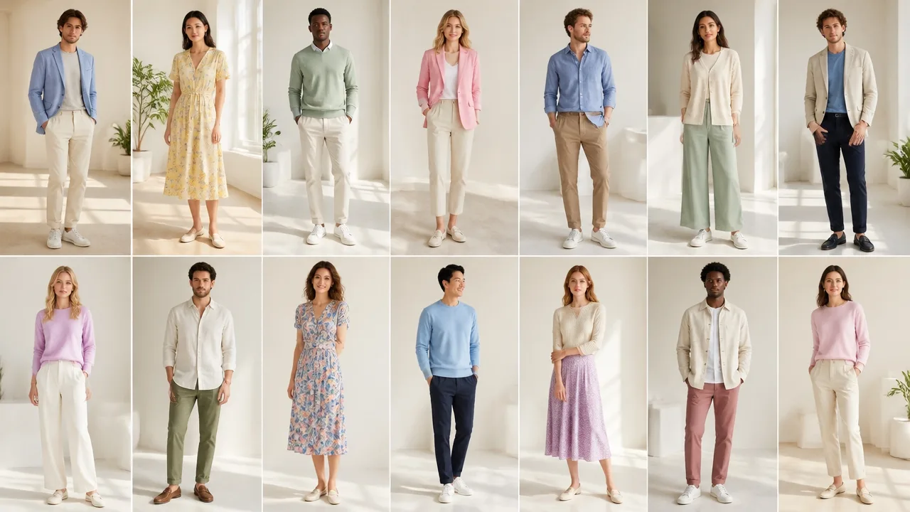 casual office spring outfits