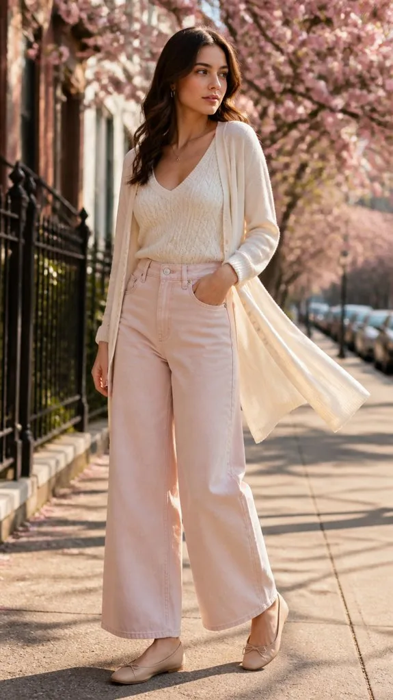 knit vest elevates jeans