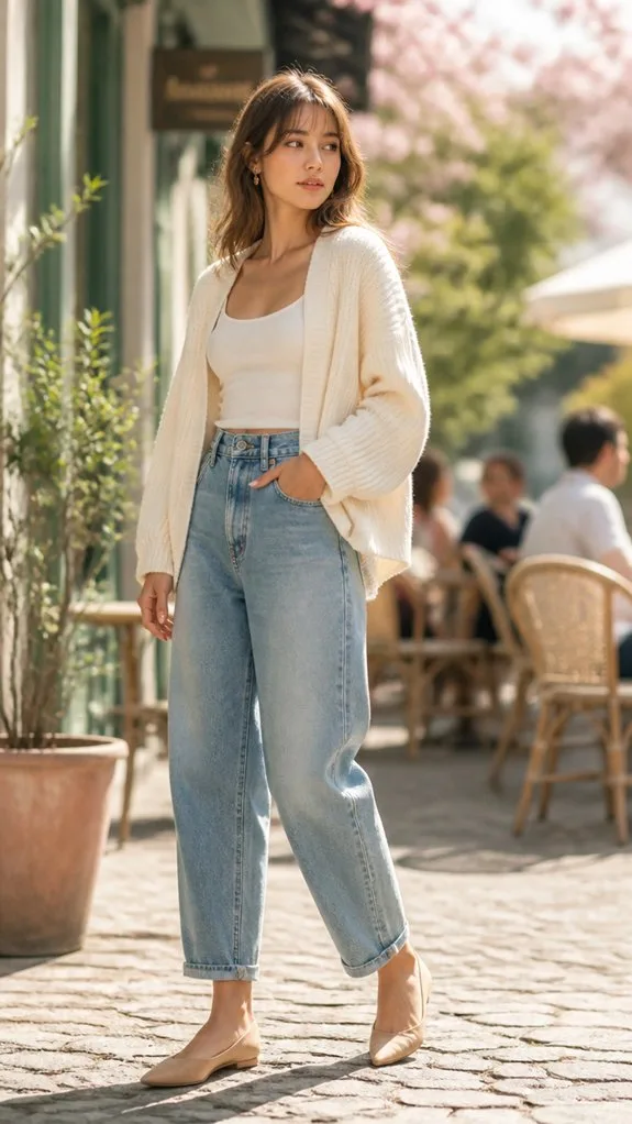 sophisticated oversized balance ensemble