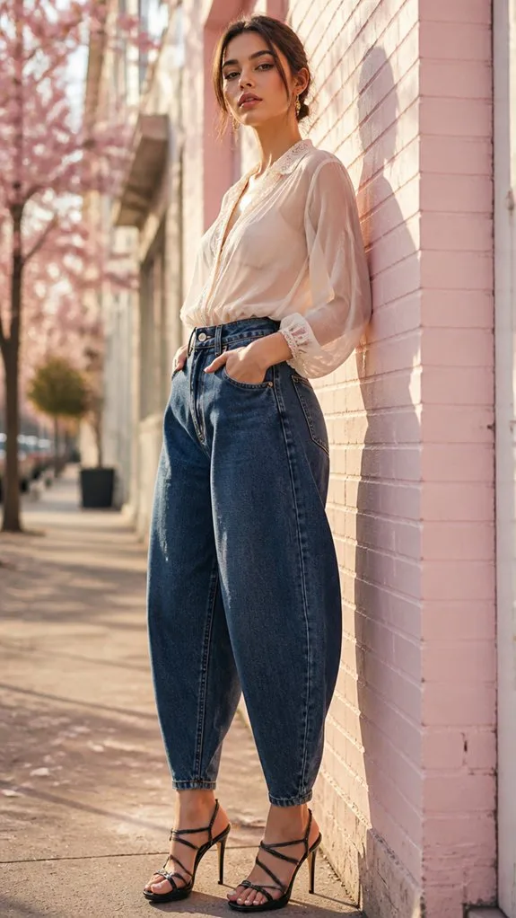 sheer top elevated styling