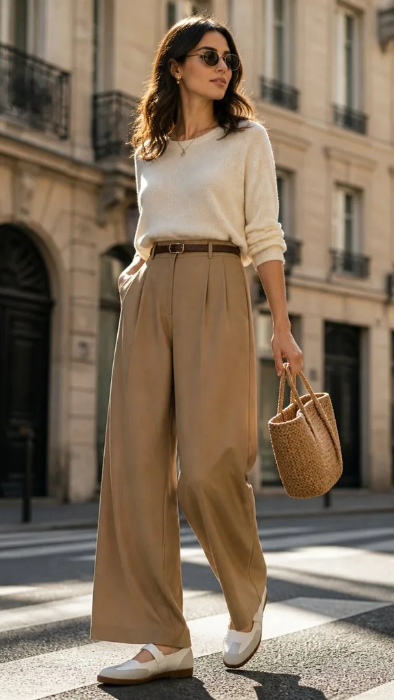 tailored trousers casual sophistication